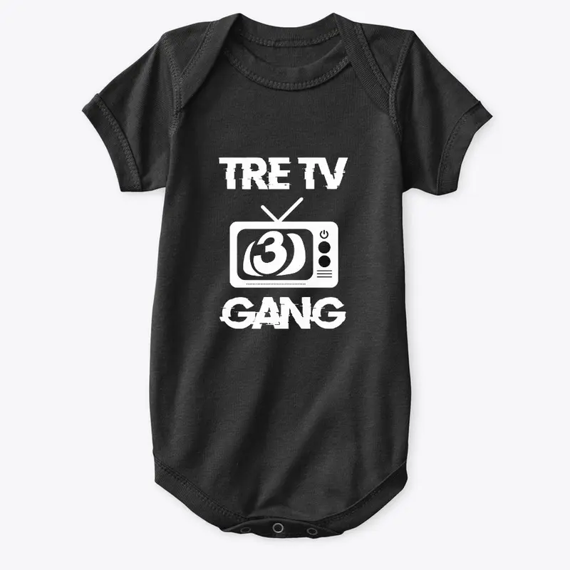 TRE TV Gang Short Sleeve Baby Bodysuit